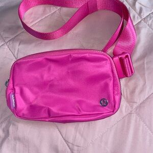 Pink lululemon everywhere belt
